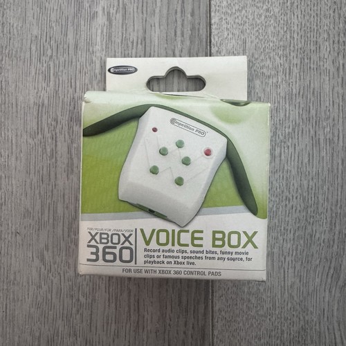 Xbox 360 voice box - xbox,